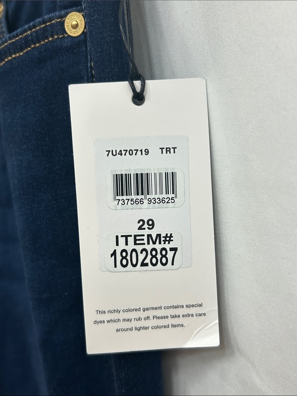 7 For All Mankind Dojo Original Trouser - 29 - Picture 8 of 11